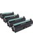 Hp 651A-CE340A/CE341A/CE342A/CE343A Muadil Toner Seti Tüm Renkler 1