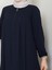 SAFİR MODA AVM ROBALI PİLELİ BAYAN FERACE MODELLERİ LACİVERT RENK 5