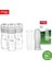 Baby™ Yenidoğan Biberon & Liners® Seti, 236 ml 3+ Ay,orta Akış (3 Adet Biberon + 15 Adet Liners) ve 100 Adet Tek Kullanımlık Anti-Kolik, Sterilize Biberon Torbası, 3+ Ay, 1