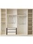 Delüx Mdf 6 Kapaklı Dolap 4