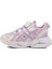 Beyaz Lila Cırtlı Fileli Hafif Çocuk Spor Ayakkabı 2351 P 2