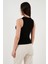 Slim Fit Halter Yaka Fitilli Atlet Bayan Atlet 25Y0479K1 4