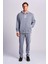 Ruck & Maul % 100 Pamuk Regular Fit Normal Bel Düz Paça Eşofman Altı Erkek Eşofman Altı RMM15B000009 24960 1