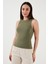 Slim Fit Halter Yaka Fitilli Atlet Bayan Atlet 25Y0479K1 3
