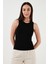 Slim Fit Halter Yaka Fitilli Atlet Bayan Atlet 25Y0479K1 3