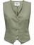 Onlcaro Keten Karışımlı Regular Fit V Yaka Yelek Bayan Yelek 15338714 1