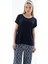 Streç Regular Fit Yuvarlak Yaka Bluz Bayan Bluz 25Y0194K1 2