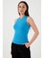 Slim Fit Halter Yaka Fitilli Atlet Bayan Atlet 25Y0479K1 2