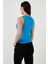 Slim Fit Halter Yaka Fitilli Atlet Bayan Atlet 25Y0479K1 4