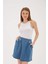 Slim Fit Halter Yaka Fitilli Atlet Bayan Atlet 25Y0479K1 2