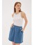 Slim Fit Halter Yaka Fitilli Atlet Bayan Atlet 25Y0479K1 3