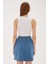 Slim Fit Halter Yaka Fitilli Atlet Bayan Atlet 25Y0479K1 5