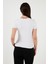 Slim Fit Bisiklet Yaka Fitlli Crop T Shirt Bayan T Shirt 25Y0444K1 4