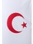 Kız Çocuk Türk Bayrak Göğüs Arma Baskılı Beyaz Tshirt 4