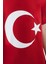 Kız Çocuk Türk Bayraklı Kırmızı Tshirt Penye 4