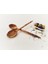 Vintage İkili Set, Zeytin Ağacı 22 cm. Çorba Kaşığı, Doğal ve sağlıklı 5
