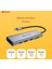 6'ın 1'i Hub Çoklayıcı CE Lisanslı HDMI 4K 30Hz/Pd 100W Type-C/Tf Kart/Sd Kart/Usb 3.0/Usb 2.0/ Laptop/Macbook/ Cep Telefonu Bilgisayar Tablet Hızlı Son Nesil Yeni Teknoloji Metal Sağlam Orjinal 4