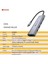 6'ın 1'i Hub Çoklayıcı CE Lisanslı HDMI 4K 30Hz/Pd 100W Type-C/Tf Kart/Sd Kart/Usb 3.0/Usb 2.0/ Laptop/Macbook/ Cep Telefonu Bilgisayar Tablet Hızlı Son Nesil Yeni Teknoloji Metal Sağlam Orjinal 9