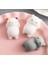 5 Adet Hayvan Sukuşi Sevimli Kedicik Stress Çocuk Okul Hediye Squishy Hayvan Oyuncak Tembel Kedi 4