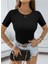 Penny Bisiklet Yaka Triko T-Shirt 4