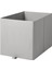 Çok Amaçlı Düzenleme Kutusu 33X38X33 cm Ikea Saklama Kutusu Organizer Kutu Açık Gri Renk 1