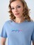 Açık Mavi Kadın T-Shirt LF2039154 5