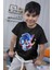 Sonic Tshirt Siyah Çocuk Tshirt Unisex Kesimli 1