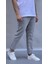 Açık Gri Yıkamalı Boyfriend Pantolon 2