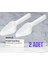 2 Adet 180 ml Şeffaf Delikli Polipropilen Kürek, Kuruyemiş Küreği, Zeytin Küreği, Bakliyat Küreği, Şeker Küreği, Tuz Küreği, Turşu Küreği, Buz Küreği, Un Küreği, Fırıncı Küreği 1
