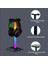 Rgb Gaming Kulaklık Standı LED Aydınlatma USB Type-C Giriş 10 Renk Efekt Şık Çok Fonksiyonlu Tasarım 3
