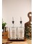 500ML Platinum Serisi Ahşap Stantlı Zeytinyağı ve Ayçiçek Yağı Şişesi 3