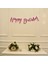 Fuşya Simli Renkli Happy Birthday El Yazısı Banner 1
