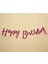 Fuşya Simli Renkli Happy Birthday El Yazısı Banner 2