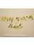 Kişiye Özel Gold Renkli Happy Birthday El Yazısı Banner 2