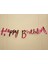 Fuşya Renkli Happy Birthday El Yazısı Banner 2