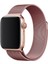 Digizone Apple Watch Uyumlu Seri 1-9 (38/40/41MM) – S10 (42MM) Uyumlu Metal Hasır Mıknatıslı Kordon 1