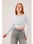 Ters Dikişli Basic Bebe Mavisi Body Bluz 4