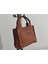 Tote Bag- Küçük Boy Kanvas Triko Kumaş Kadın El Ve Omuz Çantası 4