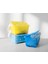 3 Adet Kapaklı Küçük Düzenleme Kutusu 17X10X8 cm Ikea 3'lü Set Saklama Kutusu Renkli Plastik Kutu Organizer 2