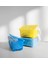 3 Adet Kapaklı Küçük Düzenleme Kutusu 17X10X8 cm Ikea 3'lü Set Saklama Kutusu Renkli Plastik Kutu Organizer 4