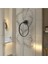 Banyo Havluluk Mutfak Havluluk Güçlü Yapıştırma Oval Metal Havluluk Yapışkanlı Havluluk 2