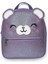 Kız Çocuk Sırt Çantası Lila Renk Simli Sevimli Desenli Nakışlı 1