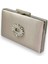 Vizon Renk Saten Kristal Taşlı Abiye Çanta Gece Çantası Kına Gelin Mezuniyet Çantası Clutch 2