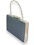 Lacivert Çizilmeyen El Izi Yapmayan Mat Saten Abiye Çanta Gece Çantası Portföy Clutch Düğün Nişan 2