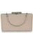 Bej Renk Çizilmeyen El Izi Yapmayan Mat Saten Abiye Çanta Gece Çantası Portföy Clutch Düğün Nişan 5