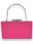 Pembe Renk Çizilmeyen El Izi Yapmayan Mat Saten Abiye Çanta Gece Çantası Portföy Clutch Düğün Nişan 1