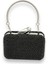 Mini Boy Siyah Renk Incili Abiye Çanta Gelin Çantası Gece Çantası Portföy Clutch Mezuniyet Çantası 1