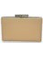Nude Renk Çizilmeyen El Izi Yapmayan Mat Saten Abiye Çanta Gece Çantası Portföy Clutch Düğün Nişan 1