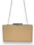 Nude Renk Çizilmeyen El Izi Yapmayan Mat Saten Abiye Çanta Gece Çantası Portföy Clutch Düğün Nişan 3