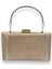 Rose Gold Renk Lazer Desenli Abiye Çanta Gece Çantası Düğün Nişan Kına Çantası Portföy Clutch 1